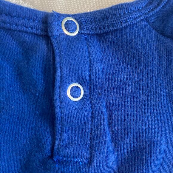 GEN2 Texas Rangers Baby 0/3 Months Blue Shining All Star One Piece Onesie - Picture 8 of 8